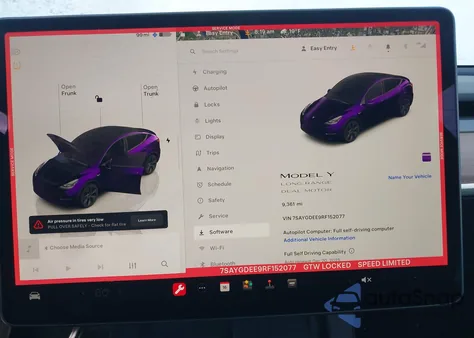 2024 Tesla Model Y Long Range Dual Motor All-Wheel Drive from USA, damaged, VIN 7SAYGDEE9RF152077